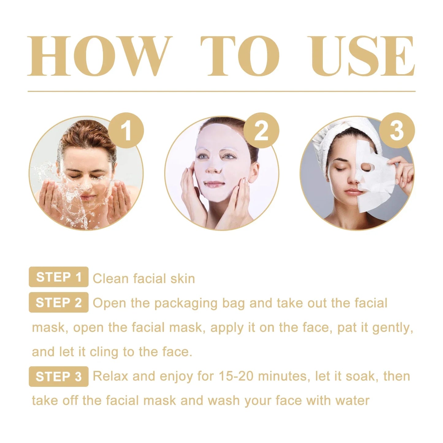Glow & Firm Facial Masks