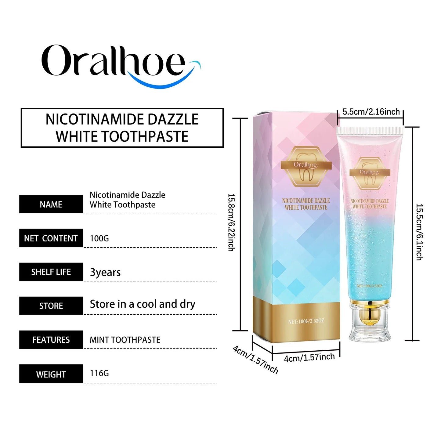 Radiant Smile Whitening Toothpaste