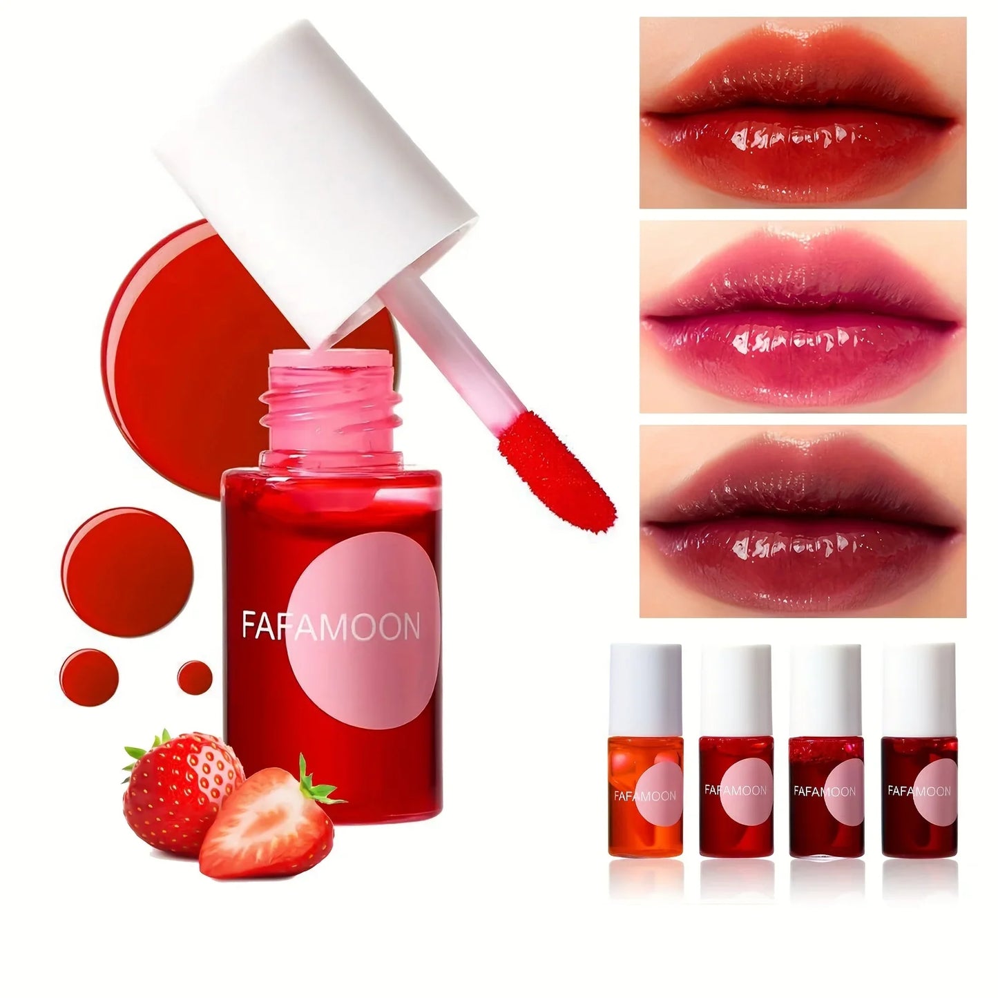 Vibrant Fruity Lip Tint Gloss