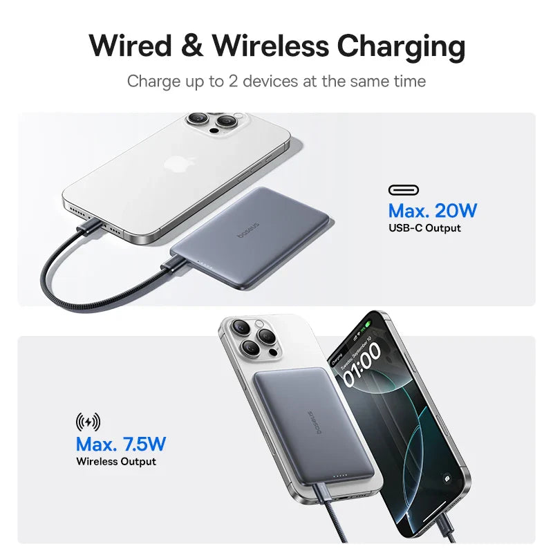 Slim Magnetic Power Bank