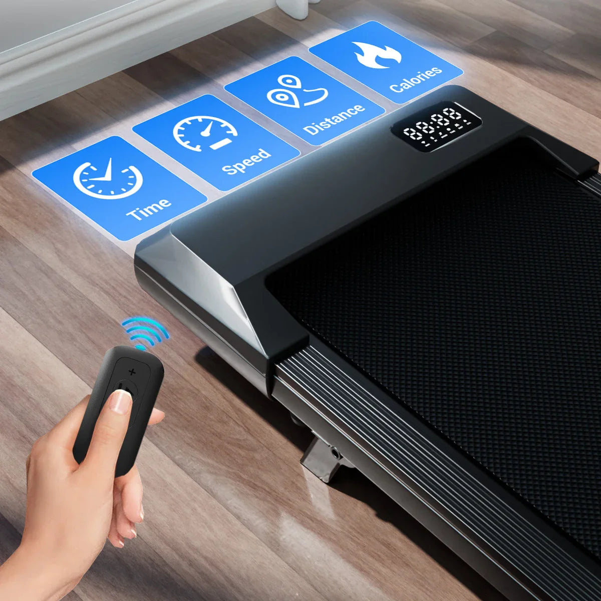 Quiet Foldable Treadmill for Home