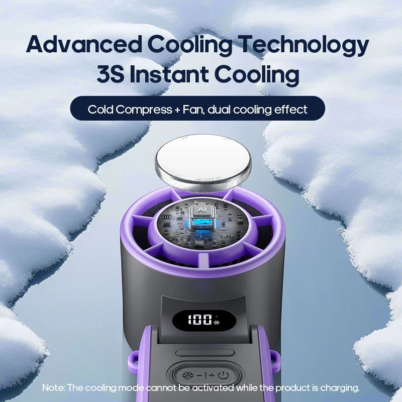BreezeBuddy Mini Handheld Fan