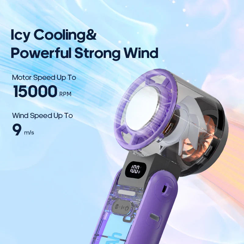 BreezeBuddy Mini Handheld Fan