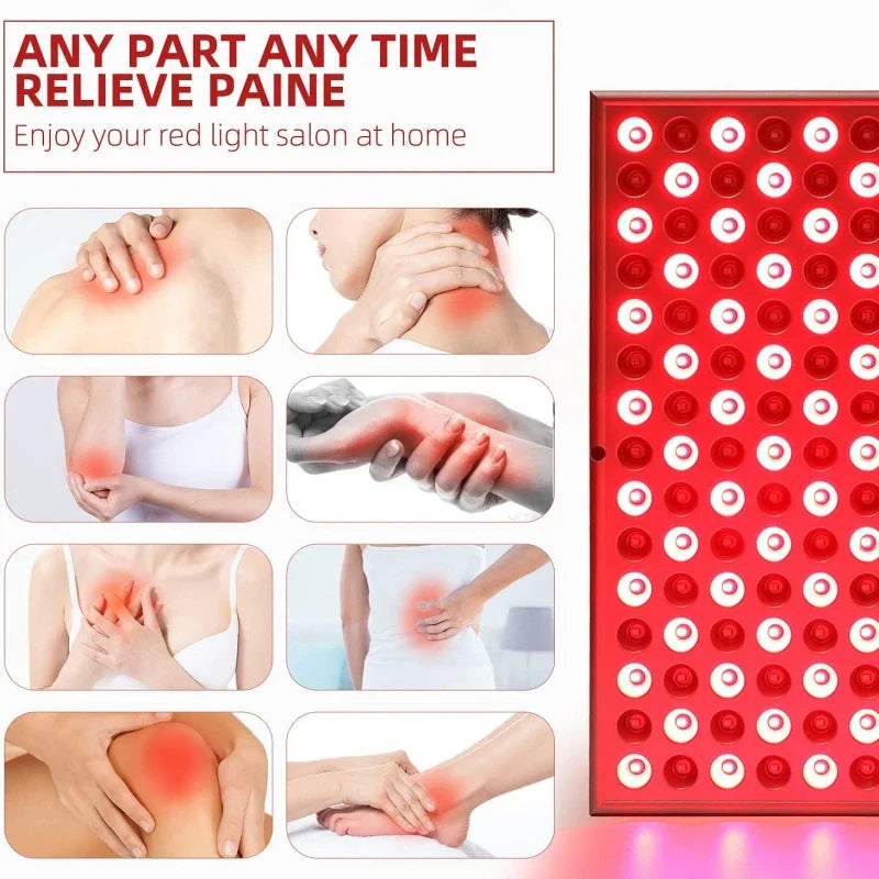GlowBoost Red Light Therapy Lamp