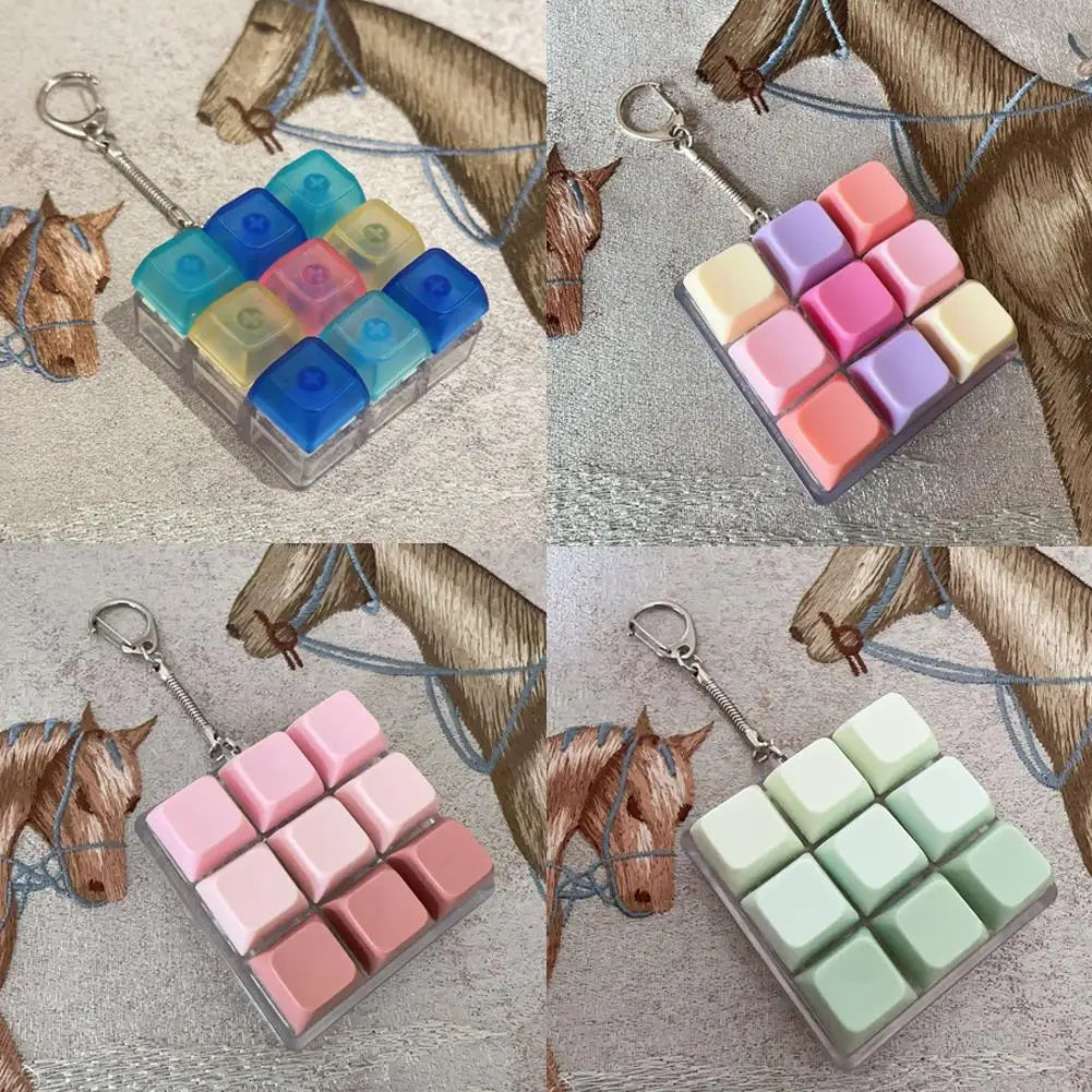 Stress-Busting Fidget Keychain