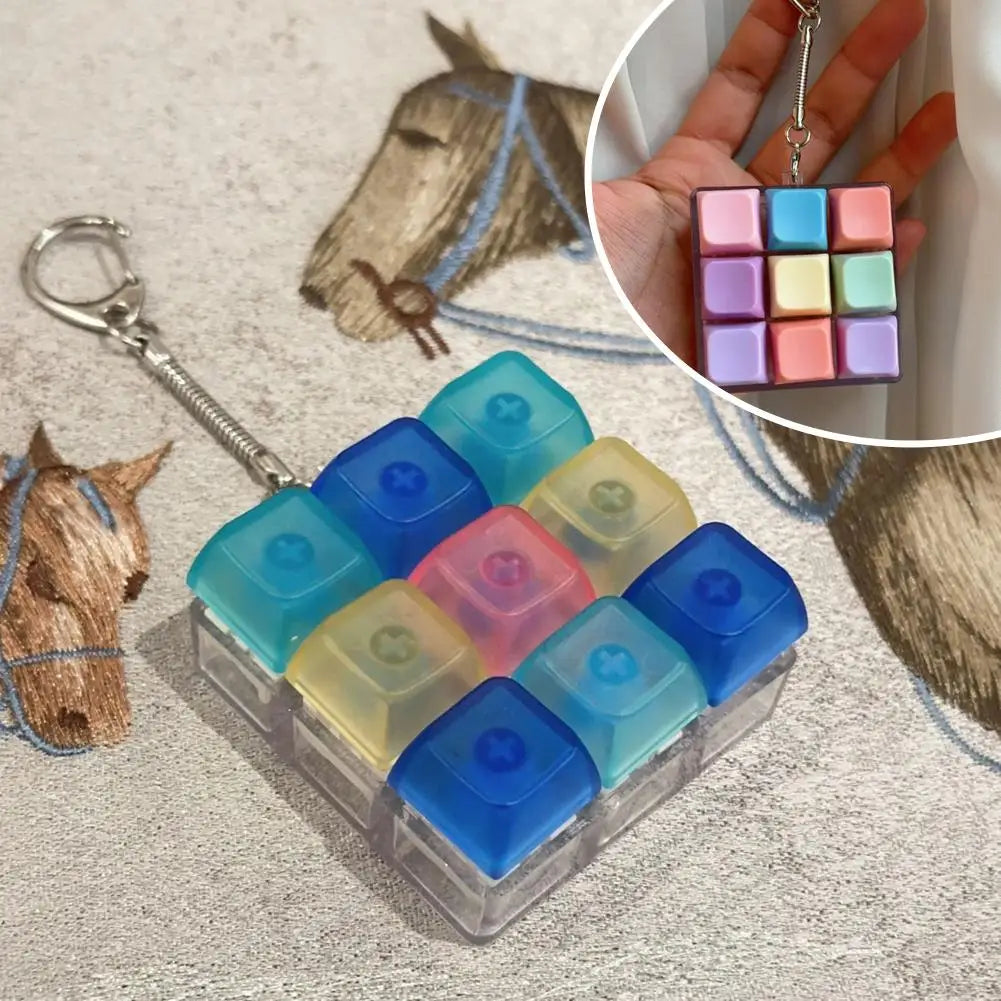 Stress-Busting Fidget Keychain