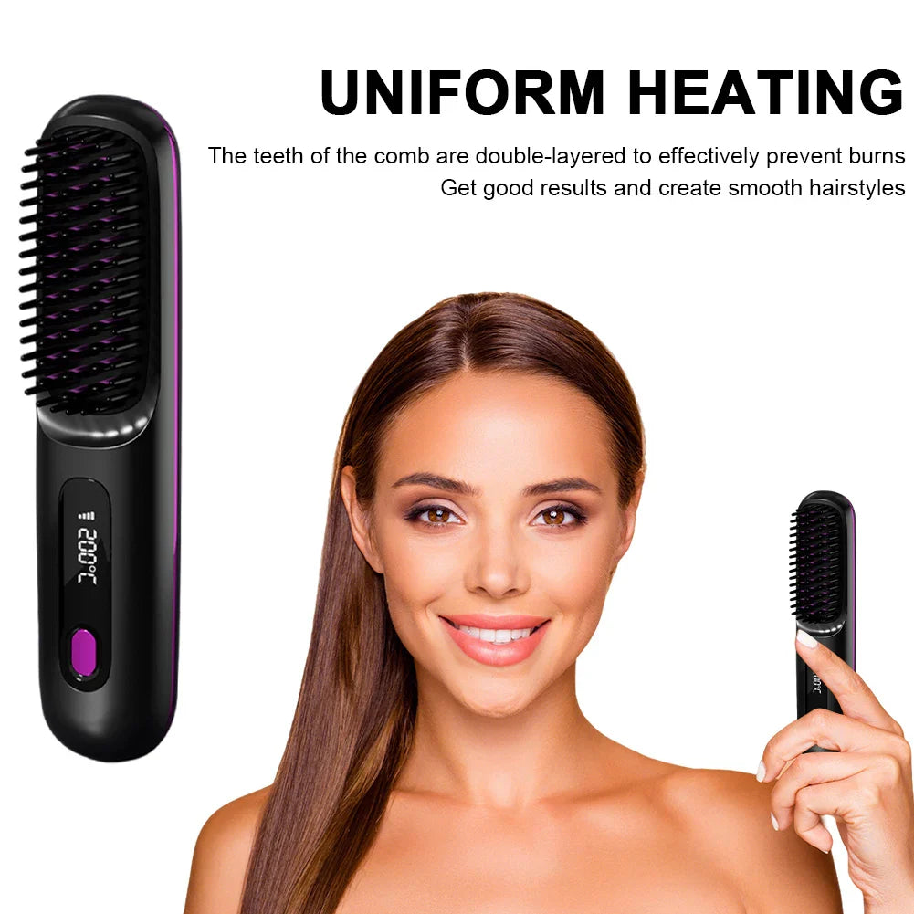 Portable Cordless Hair Styler