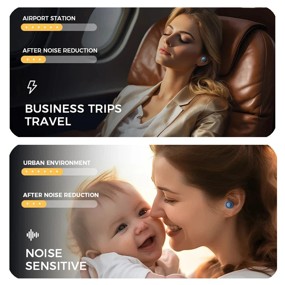 Dreamy Quiet Silicone Earplugs