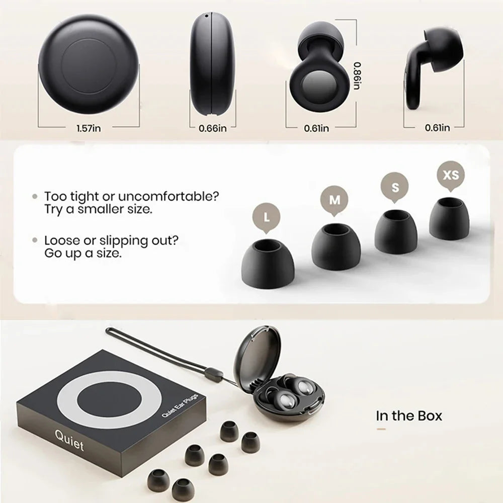 Dreamy Quiet Silicone Earplugs