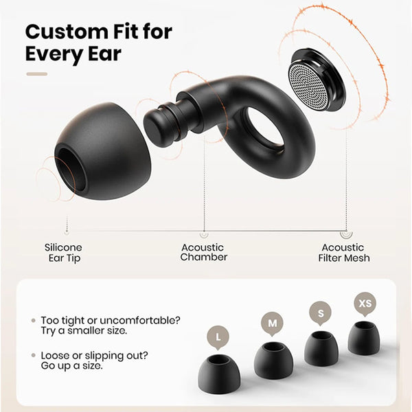 Dreamy Quiet Silicone Earplugs