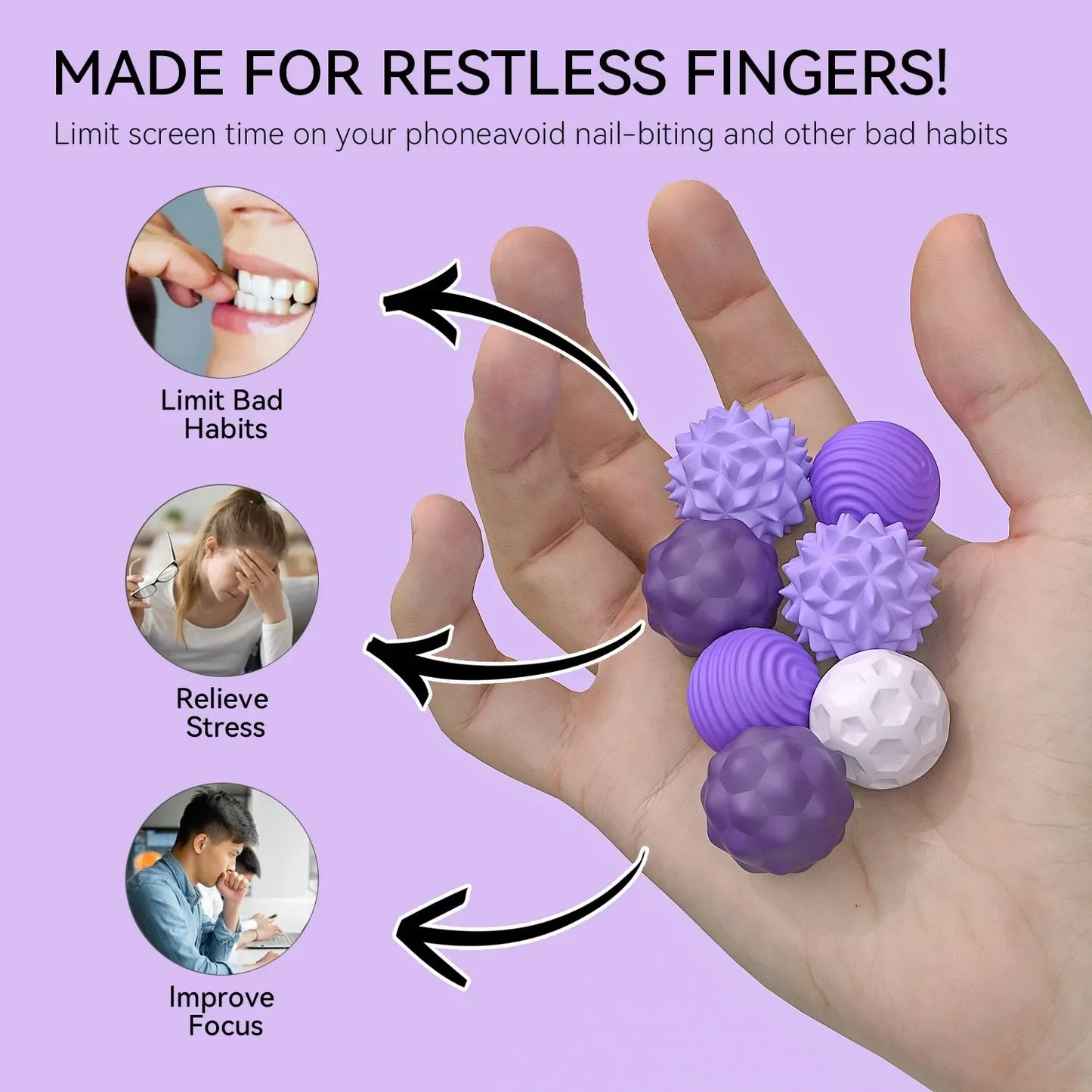 Magnetic Sensory Calm Balls