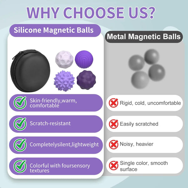 Magnetic Sensory Calm Balls