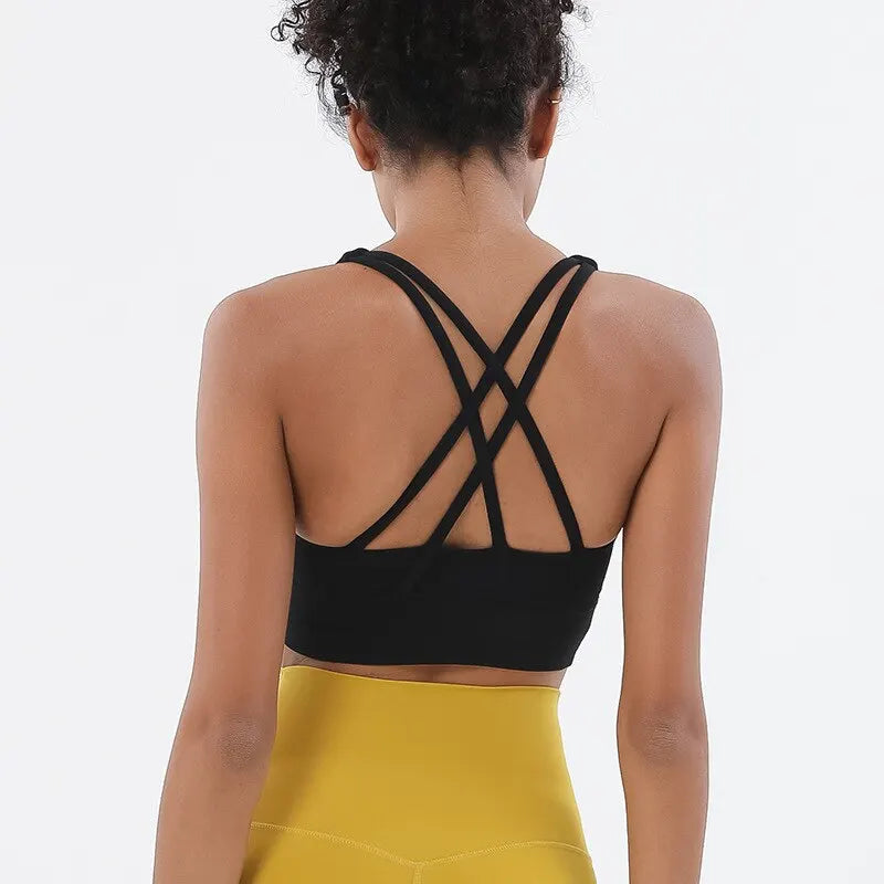 Comfort Fit Yoga Sports Bra
